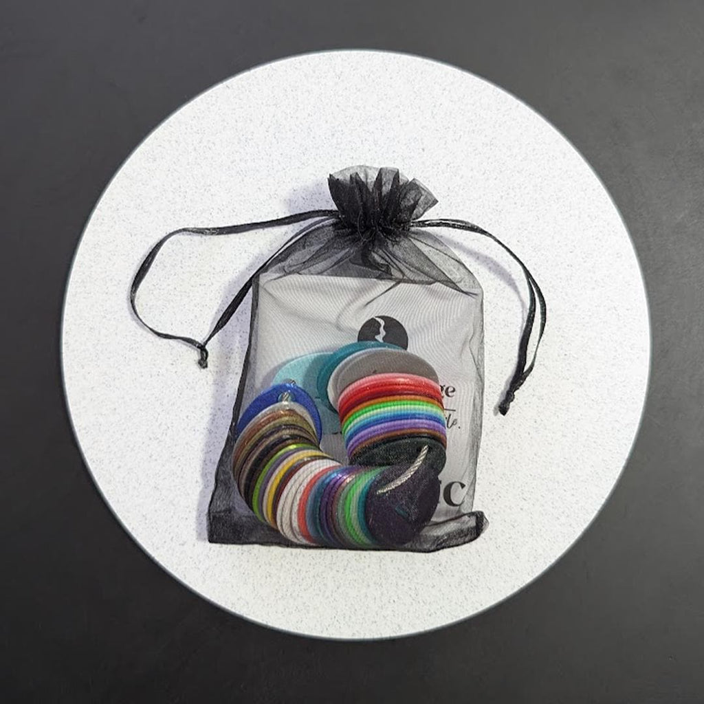 Color Swatches: 45 Colors on Key Ring